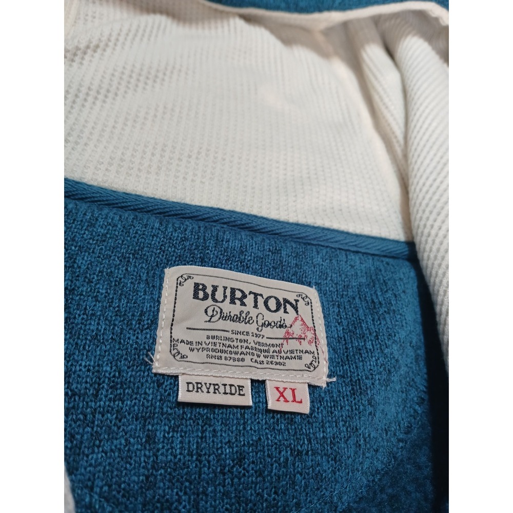 Burton Minxy Full-Zip Fleece Hoodie Jaded Heather Womens Size XL New With Tags - Picture 2 of 9